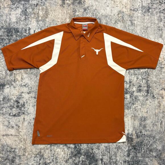 Vintage Texas Longhorns Nike Polo Size M - Picture 1 of 6